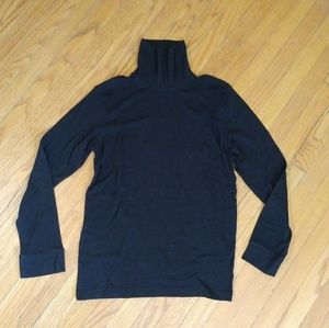 Croft & Barrow Men's Black Turtleneck Sz S